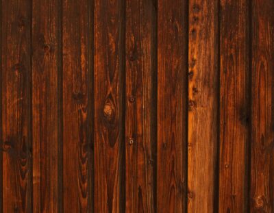 Darker Stained Decking Material